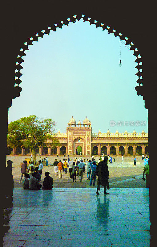 贾玛清真寺-拉贾斯坦邦千年童话之旅。Fatehpur sikri,印度。